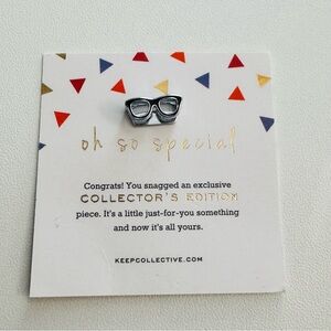 KEEP Collective Glasses Charm NWT - Collector’s Edition